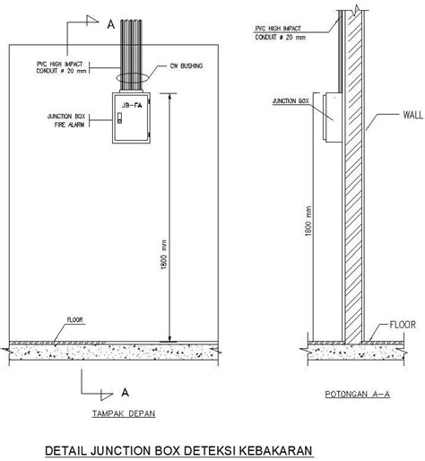 junction box installation dwg|wiring device cad drawings.